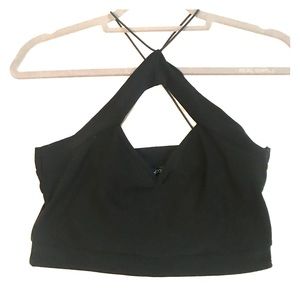 boohoo cropped shirt